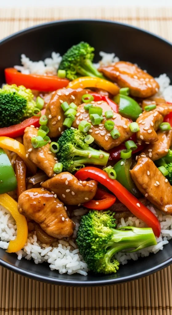17. Teriyaki Chicken Stir-Fry