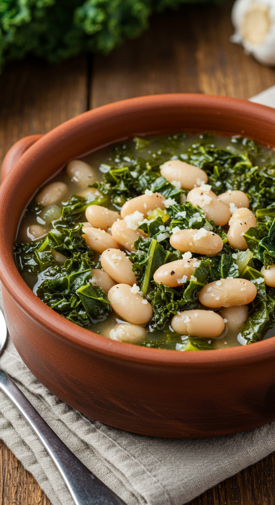 17. White Bean and Kale Soup