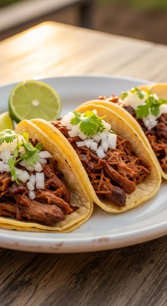18. Barbacoa Beef Tacos