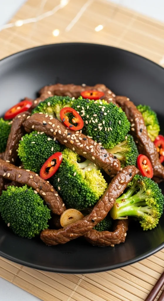 18. Beef and Broccoli Stir-Fry