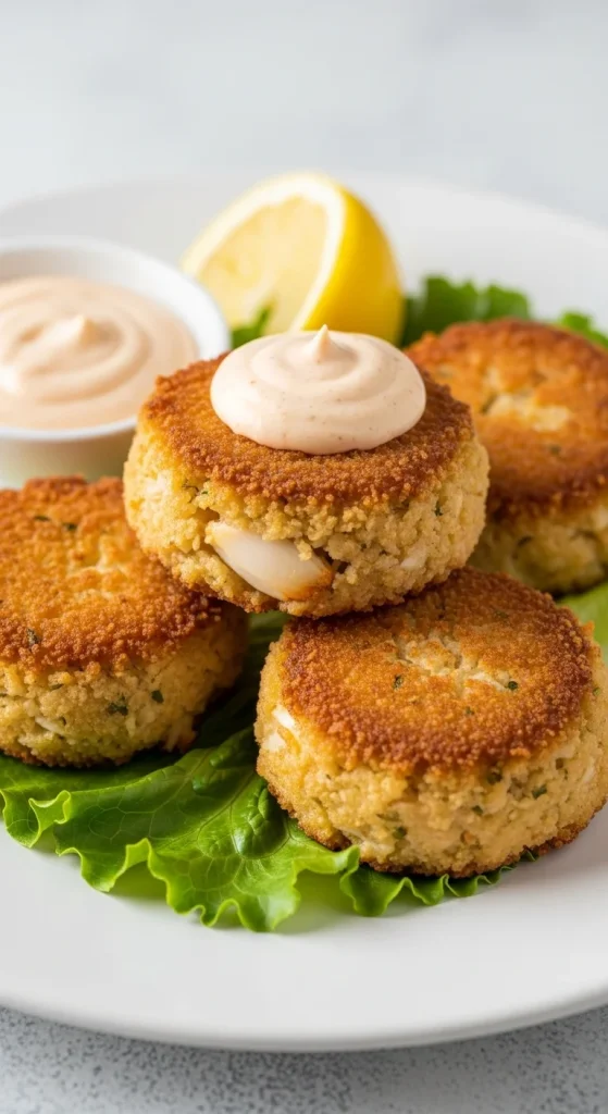 18. Crab Cakes with Remoulade