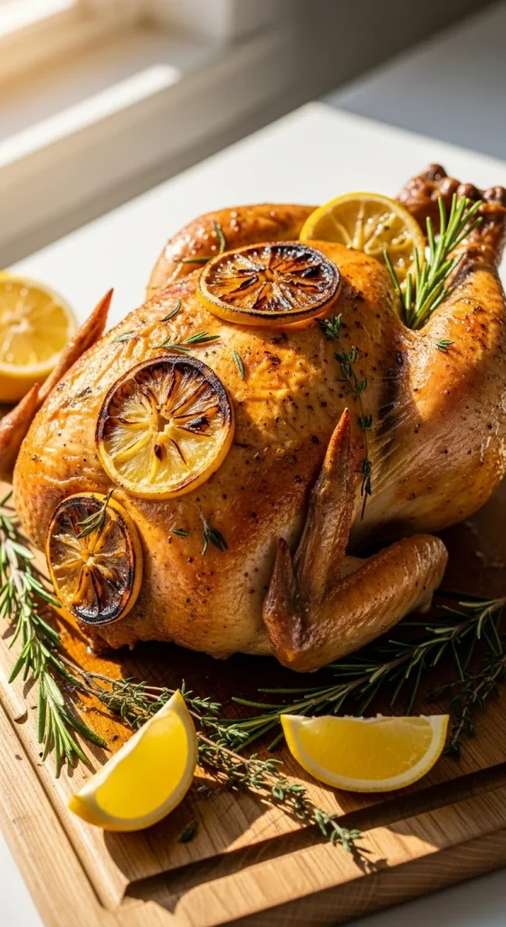 18. Crockpot Lemon Herb Chicken