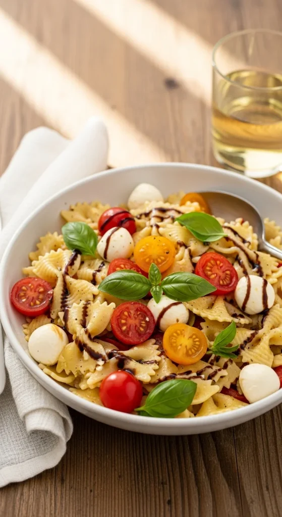 18. Gluten-Free Caprese Pasta Salad
