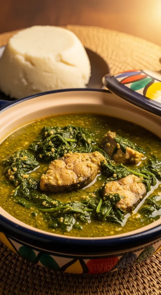 18. Nigerian Vegetable Egusi Stew