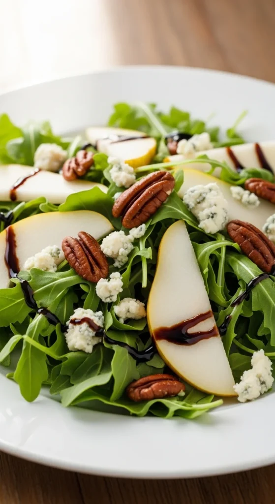 18. Pear and Arugula Salad