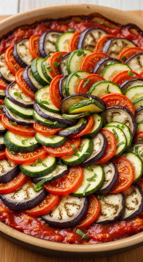 18. Ratatouille Bake