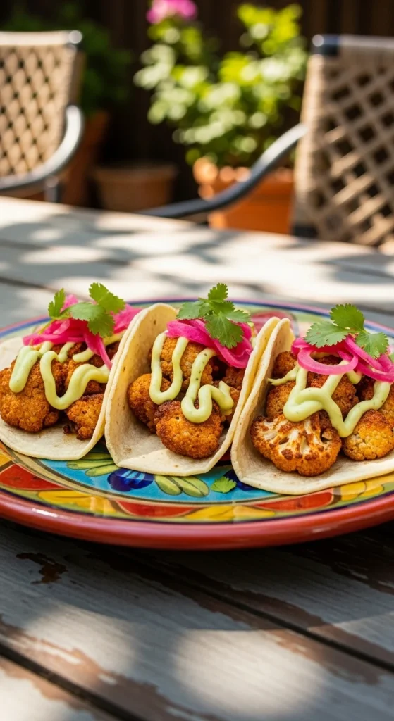 18. Roasted Cauliflower Tacos