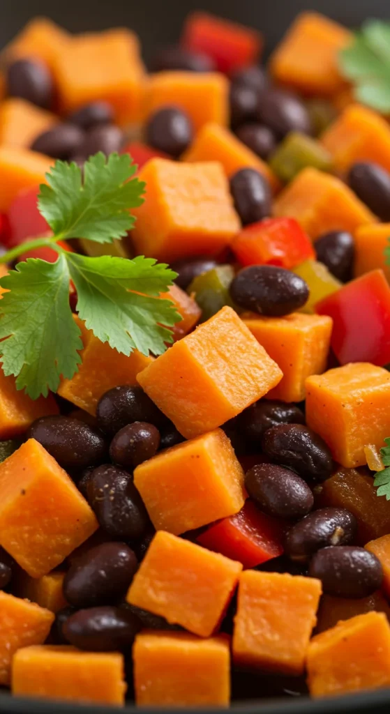 18. Sweet Potato Black Bean Chili