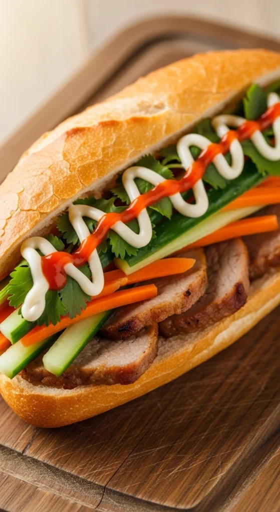 18. Vietnamese Banh Mi Sandwich