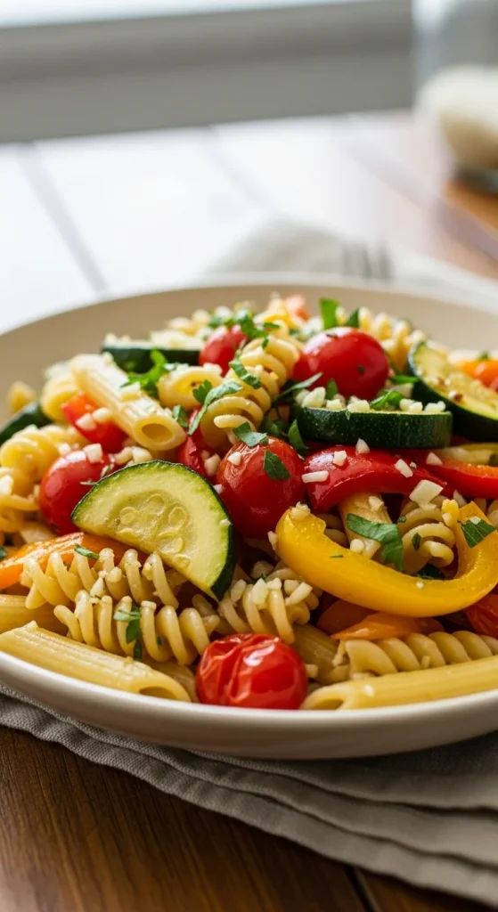 19. Garlic Roasted Vegetable Pasta