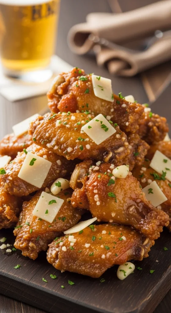 19. Keto Garlic Parmesan Wings