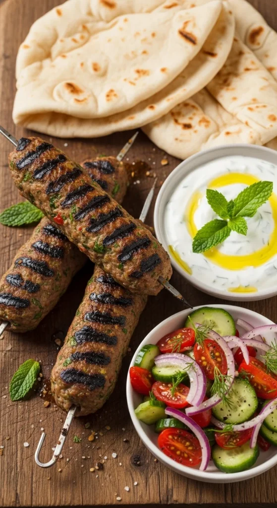 19. Lamb Kofta Kebabs