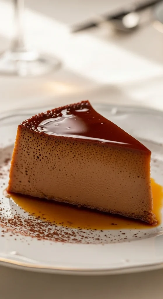 19. Mexican Chocolate Flan
