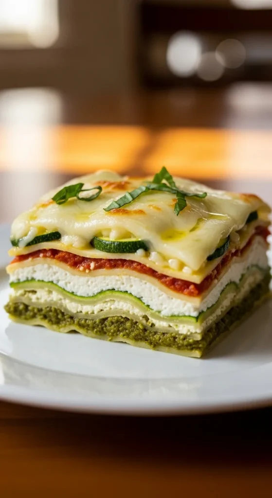 19. Pesto Zucchini Lasagna