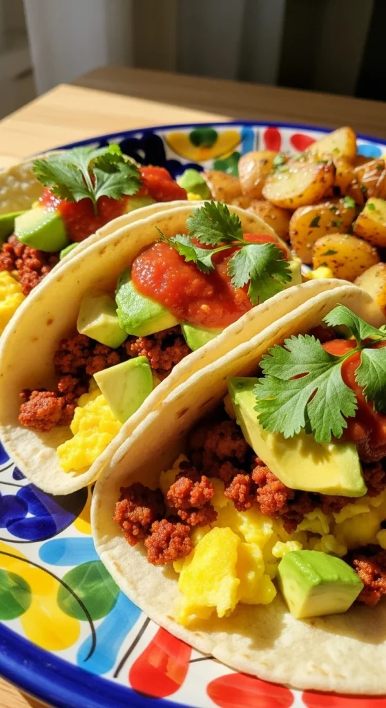 19. Southwestern Breakfast Tacos