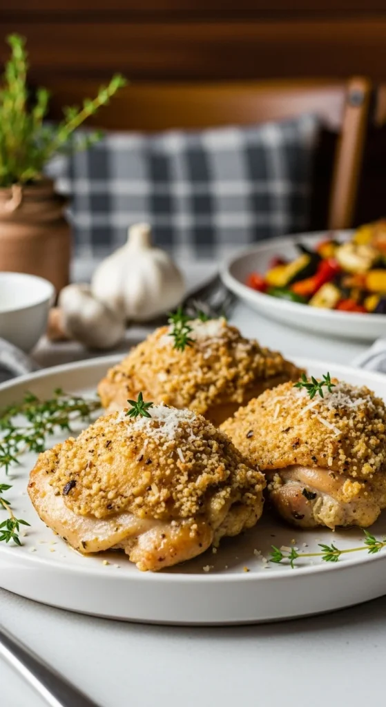 2. Baked Garlic Parmesan Chicken