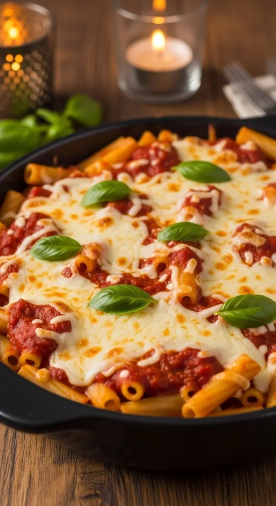 2. Cheesy Baked Ziti