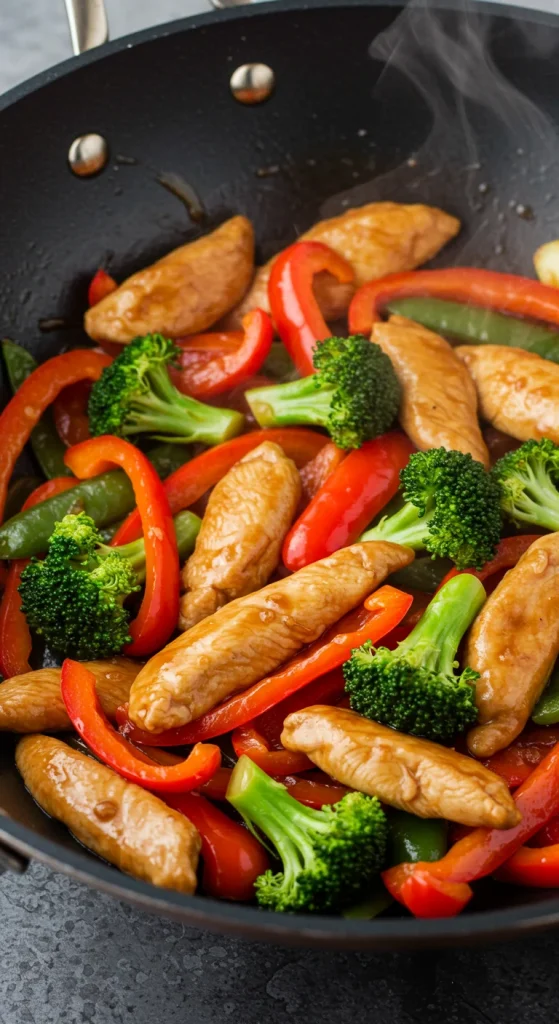 2. Chicken Stir-Fry with Veggies