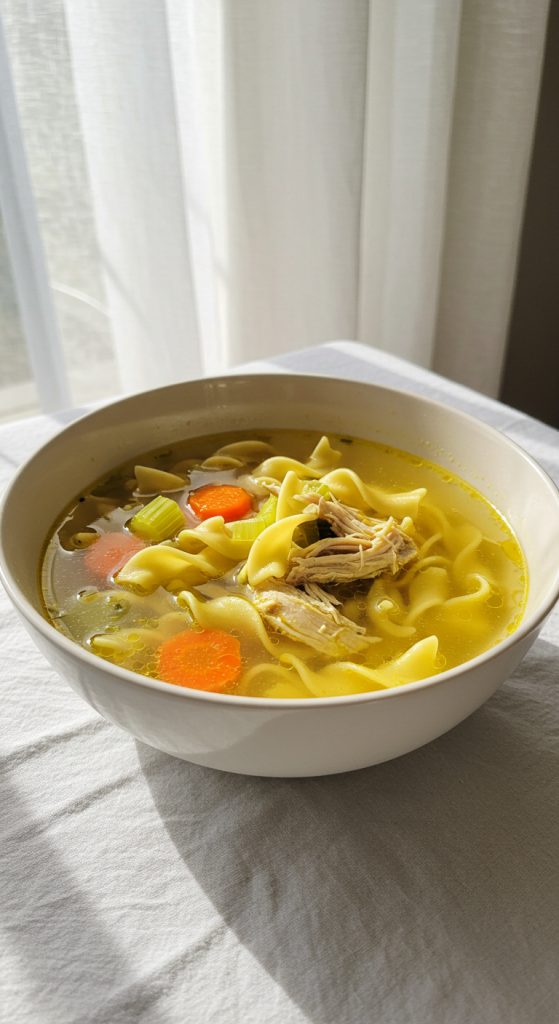 2. Classic Chicken Noodle Soup