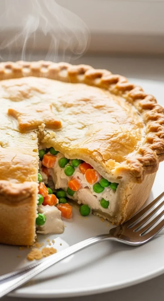 2. Creamy Chicken Pot Pie