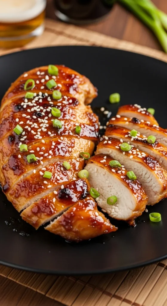 2. Honey Soy Glazed Chicken