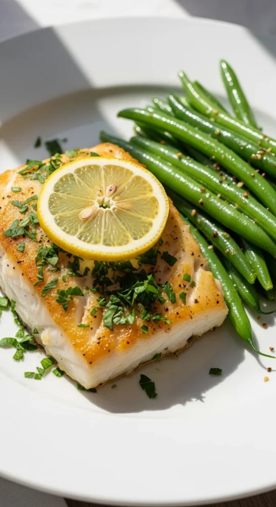 2. Keep It Simple with a Lemon-Herb Baked Fish