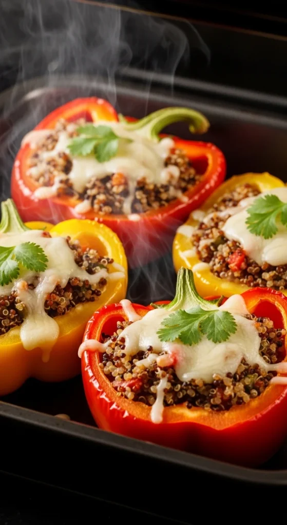 2. Quinoa Stuffed Bell Peppers (1)