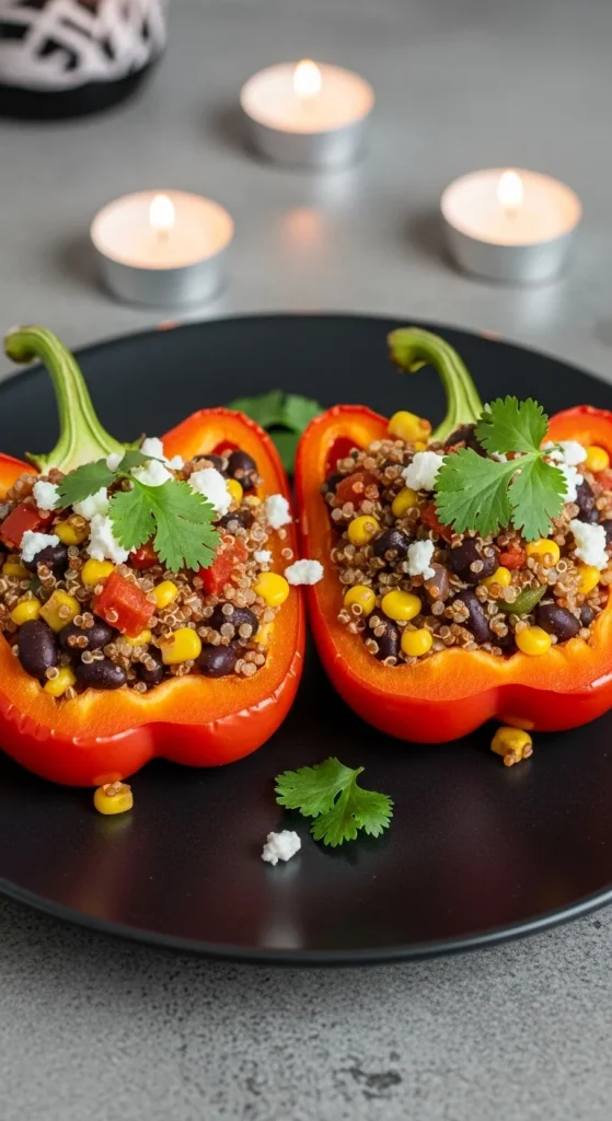 2. Quinoa-Stuffed Bell Peppers