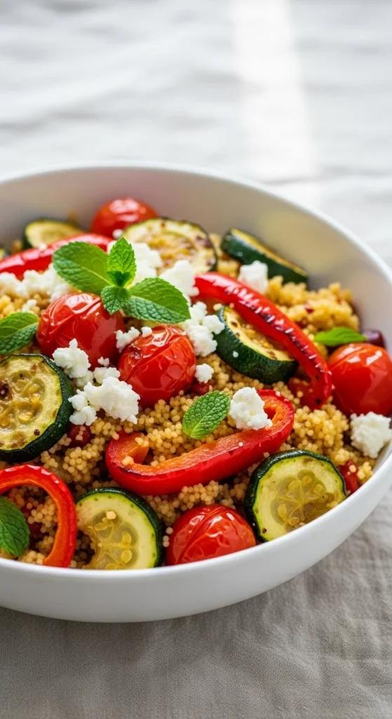 2. Roasted Vegetable Couscous Salad
