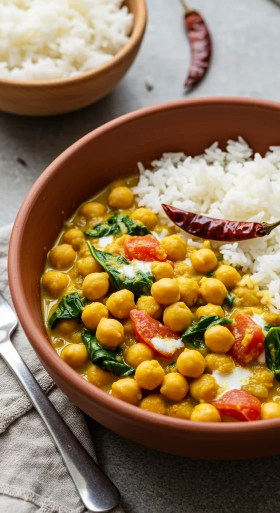 2. Spicy Chickpea Curry (1)