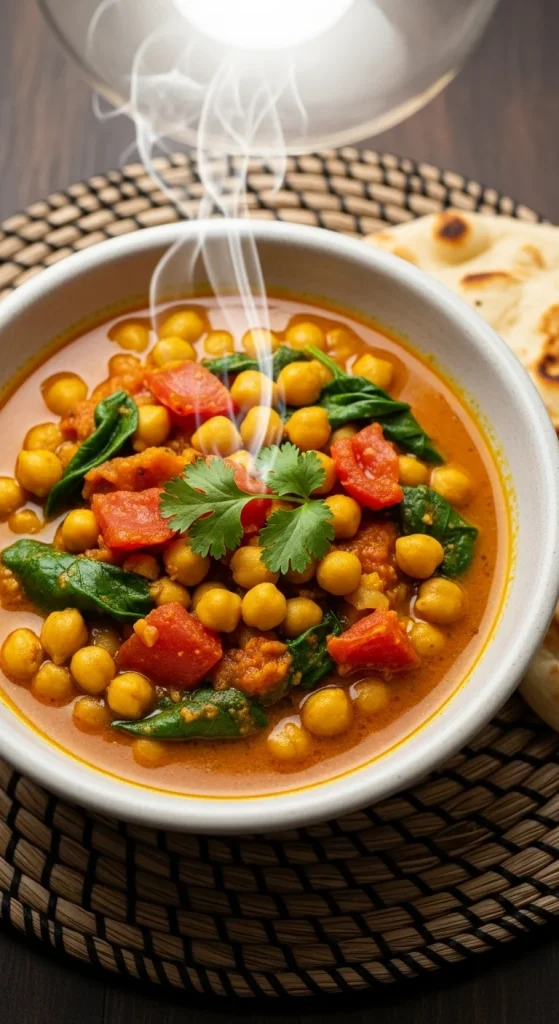 2. Spicy Chickpea Curry