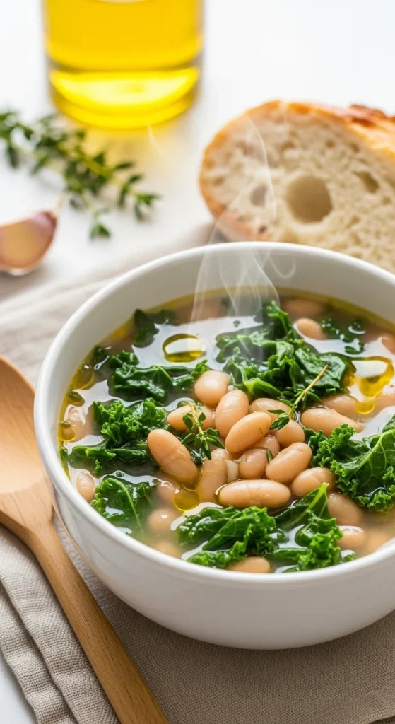 2. White Bean and Kale Soup