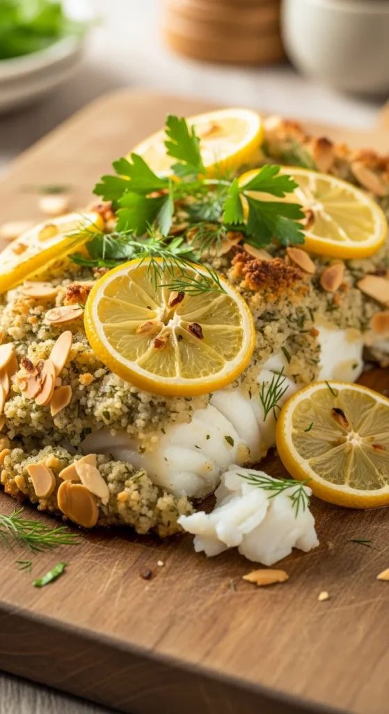 20. Almond Crusted Cod