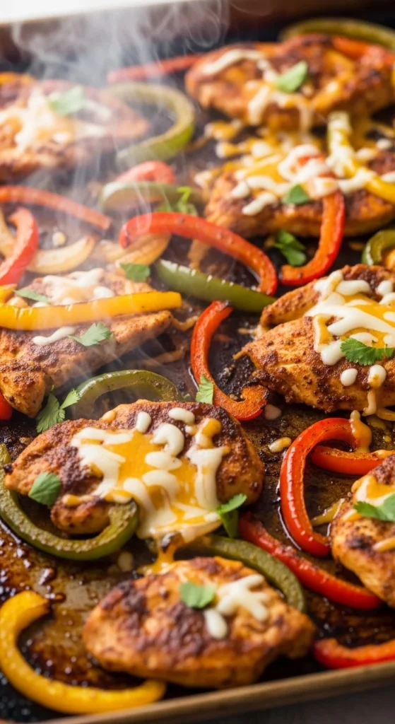 20. Chicken Fajita Bake