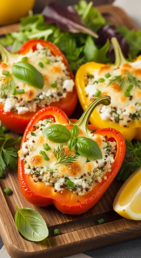 20. Cottage Cheese Stuffed Peppers