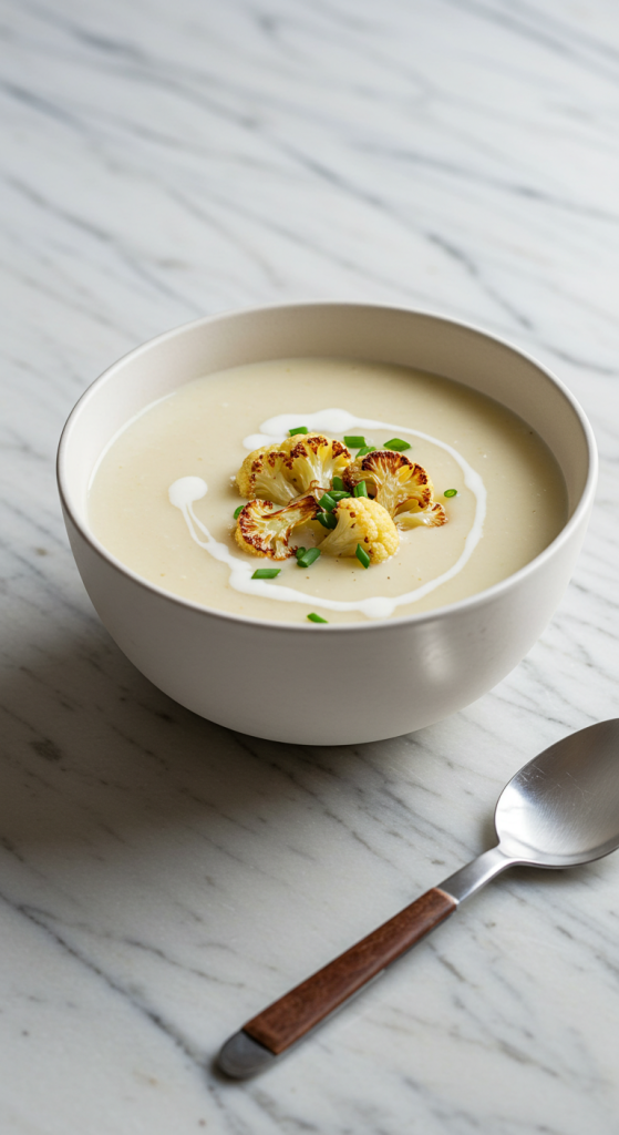 20. Creamy Cauliflower Soup