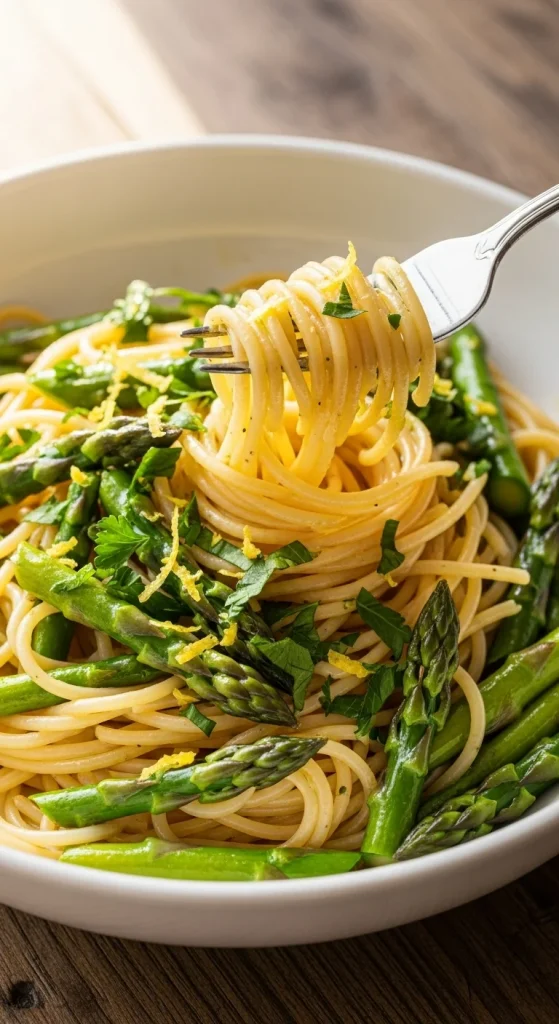 20. Gluten-Free Lemon Asparagus Spaghetti