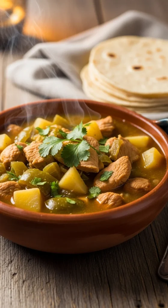20. Green Chile Chicken Stew