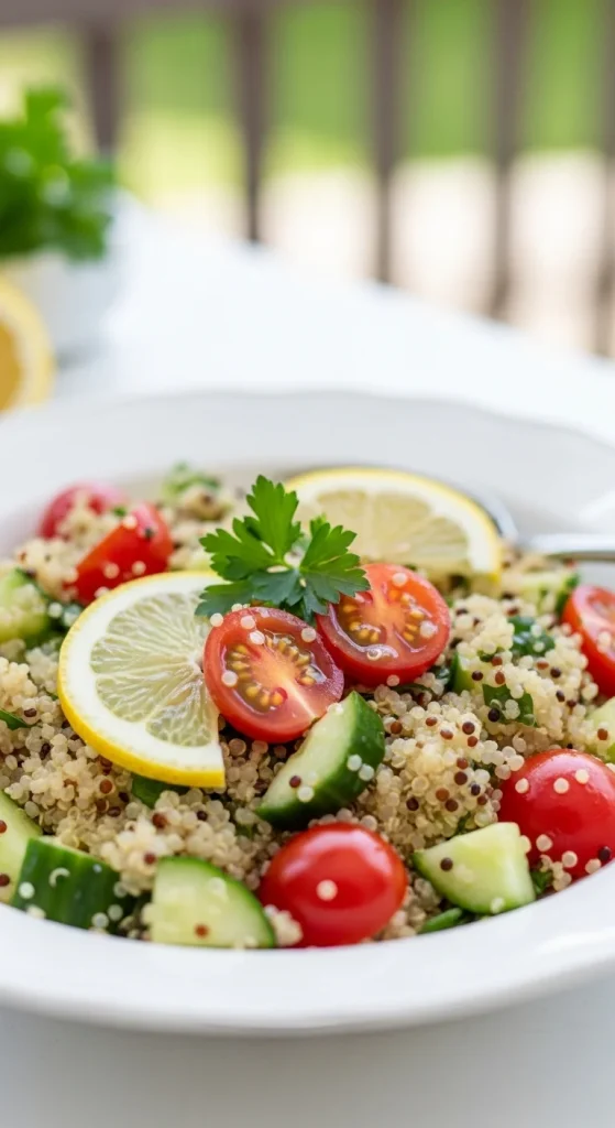 20. Lemon Herb Quinoa Salad
