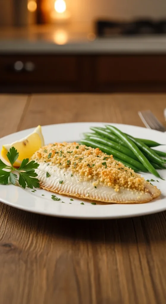 20. Lemon Parmesan Baked Sole
