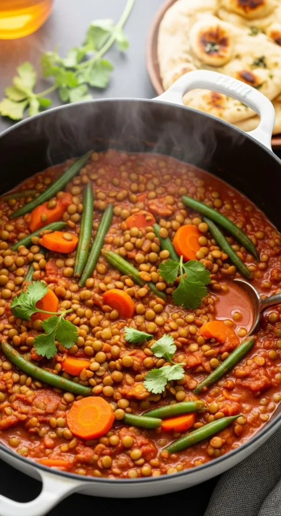 20. One-Pot Lentil and Vegetable Curry