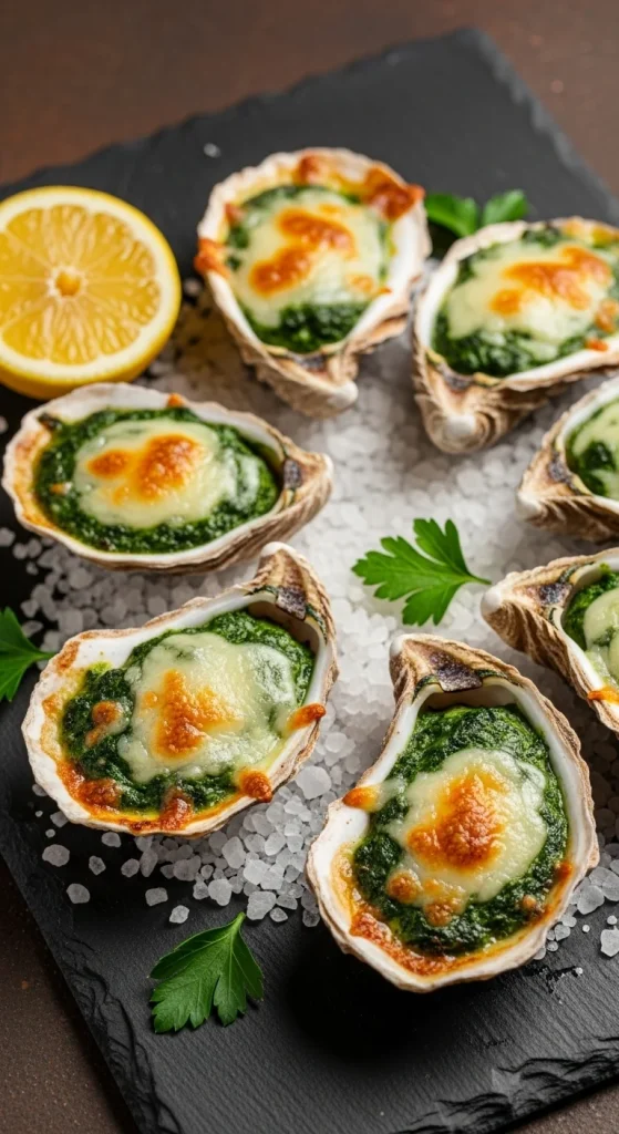 20. Oysters Rockefeller