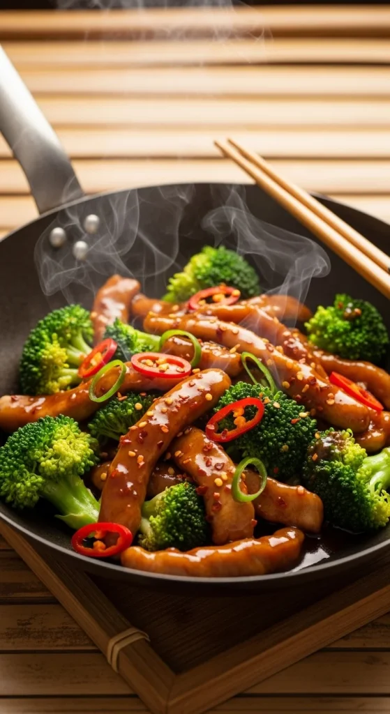 20. Pork and Broccoli Stir-Fry
