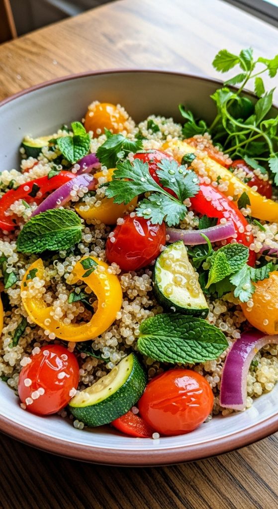 20. Quinoa Veggie Bowl