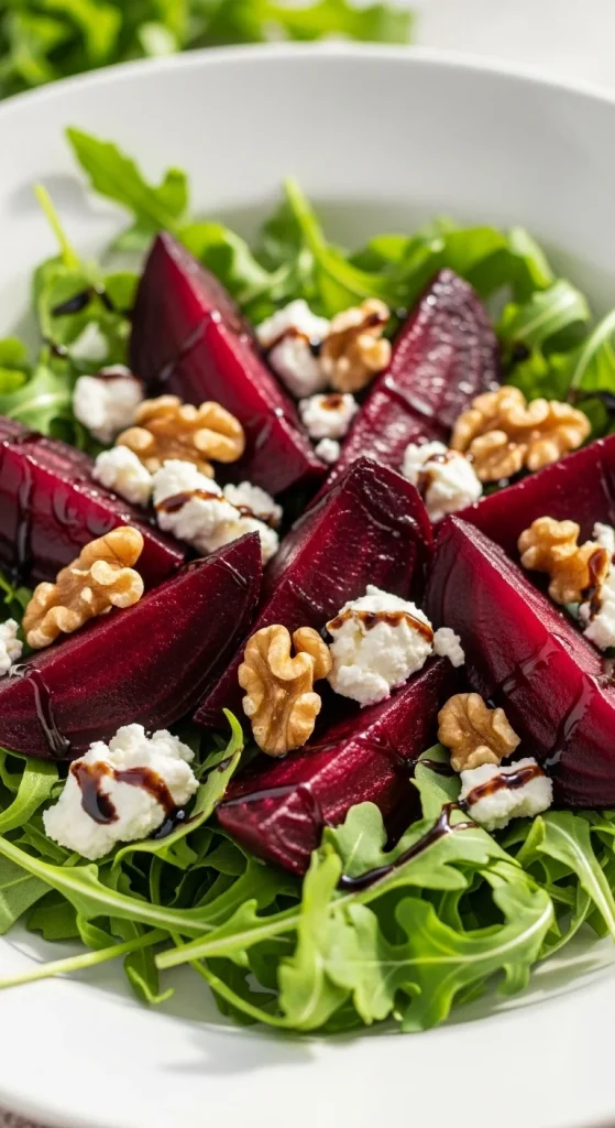 20. Roasted Beet and Arugula Salad