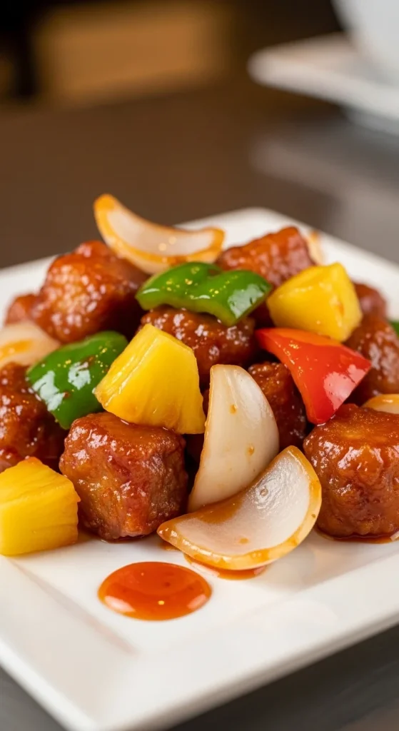 21. Chinese Sweet and Sour Pork