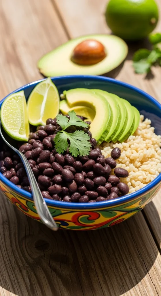 21. Cuban Black Bean Bowl