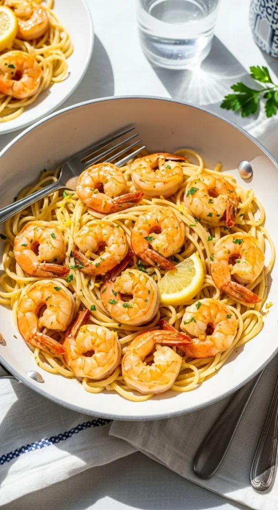 21. Garlic Butter Shrimp Scampi