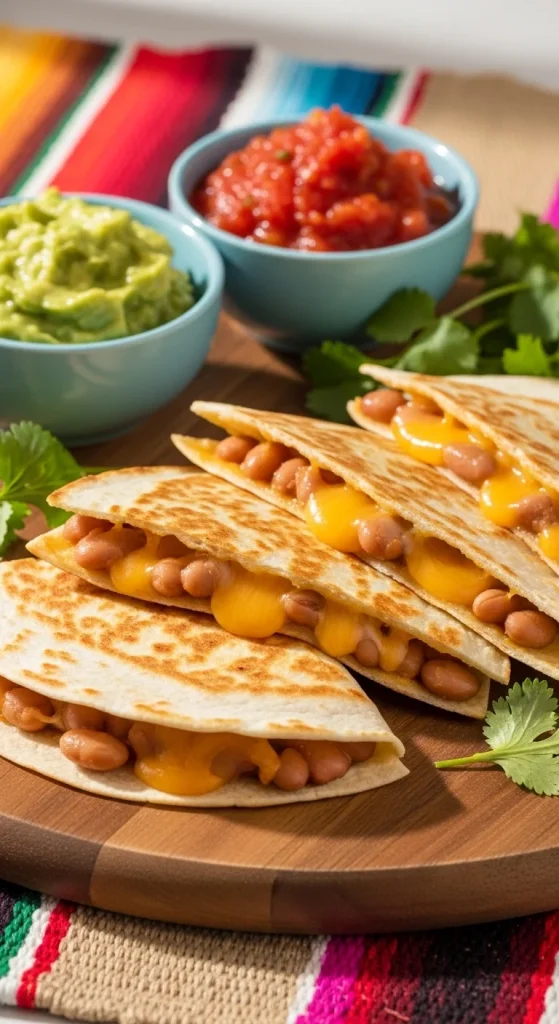 21. Pinto Bean and Cheese Quesadillas