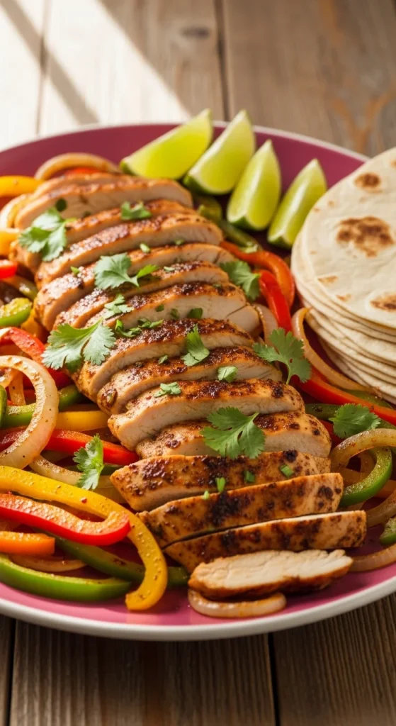 21. Slow Cooker Chicken Fajitas